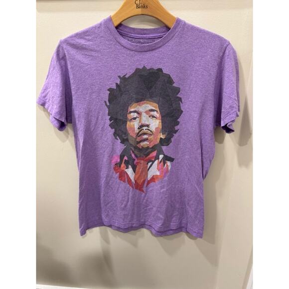 Jimi Hendrix Face Graphic Tee - Picture 1 of 2